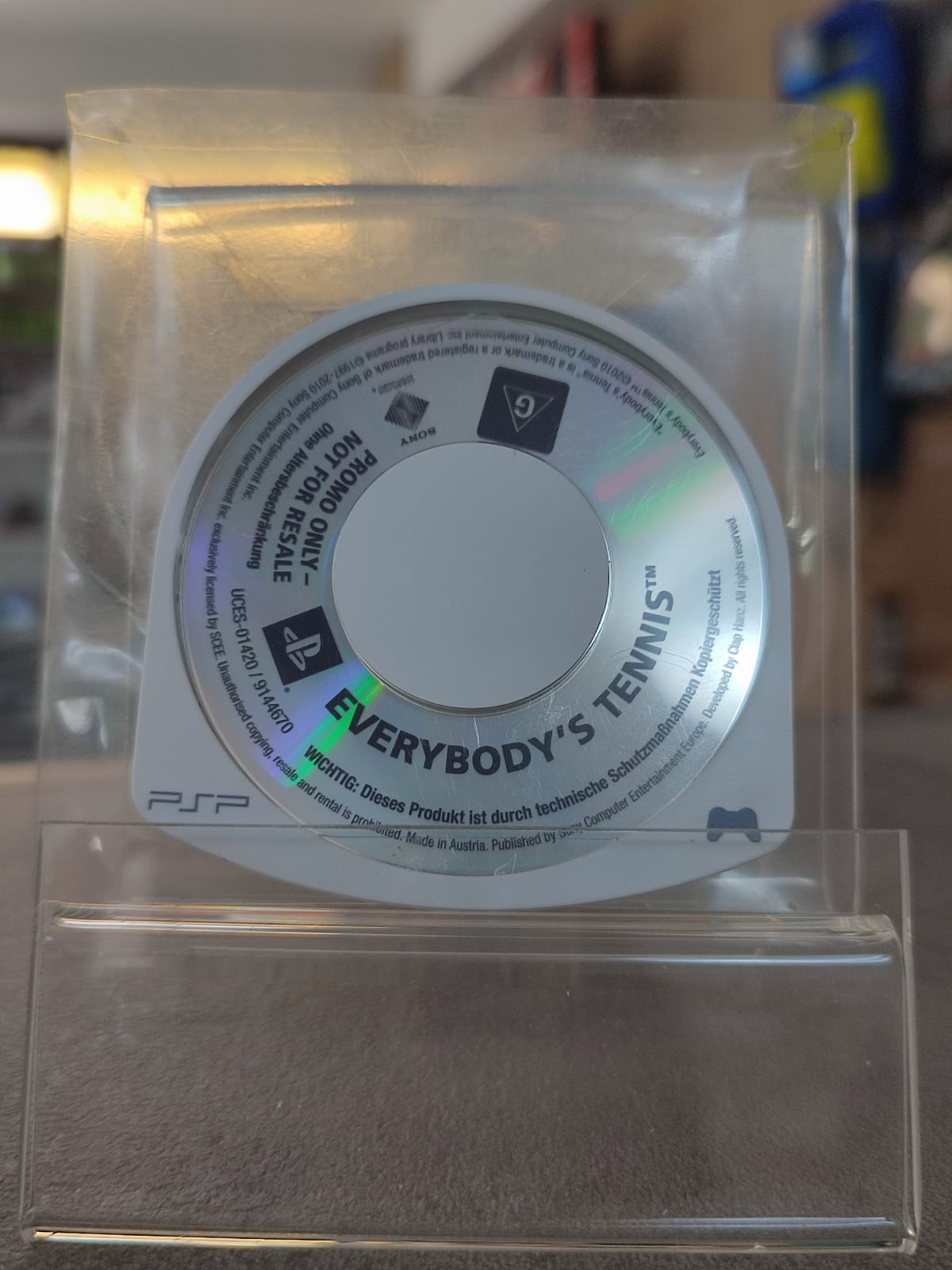 VIDEOGAME-USATO-PSP-EVERYBODY'S-TENNIS-PROMOTIONAL-COPY-BULK